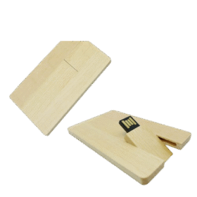 Pendrive Madera Tarjeta 16gb
