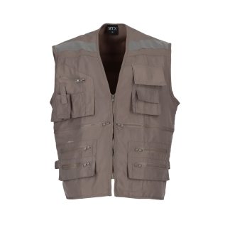Geólogo Poplin Reflectante Personalizable - GRIS