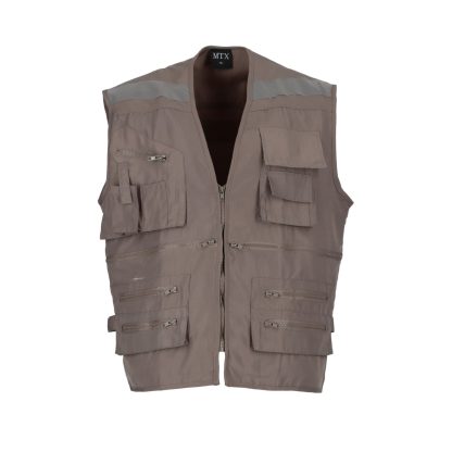 Geólogo Poplin Reflectante Personalizable - GRIS