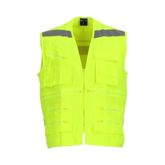 Chaleco Geólogo Alta Visibilidad Flúor - AMARILLO FLUOR
