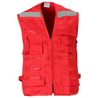 Geólogo Gabardina Reflectante Personalizable - ROJO