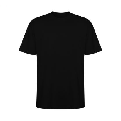 Polera Bull oversize unisex personalizable - Negro