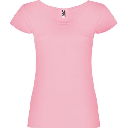 Polera Guadalupe mujer personalizable - Rosa Claro