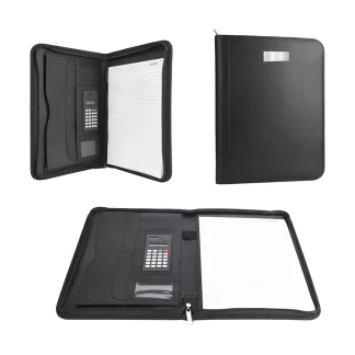 Carpeta ejecutiva con calculadora personalizable — vista 1