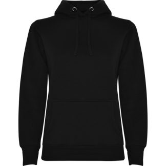 Polerón Urban unicolor mujer personalizable - Negro