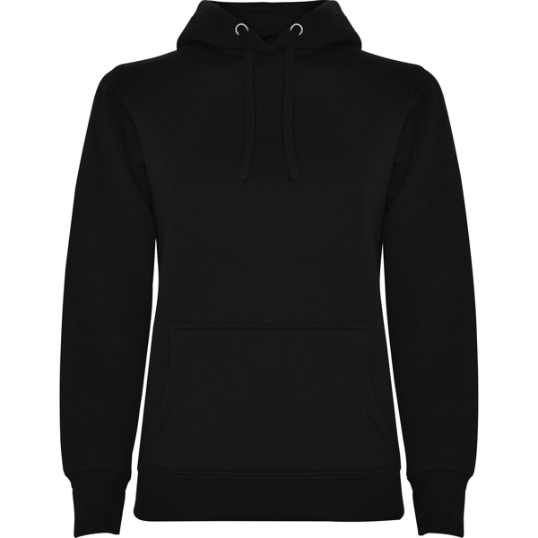 Polerón Urban unicolor mujer personalizable - Negro