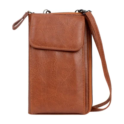 Bolso para documentos y celular. Vista del producto.