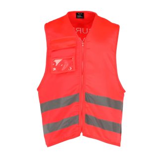 Chaleco Geólogo Guardia D867 - ROJO