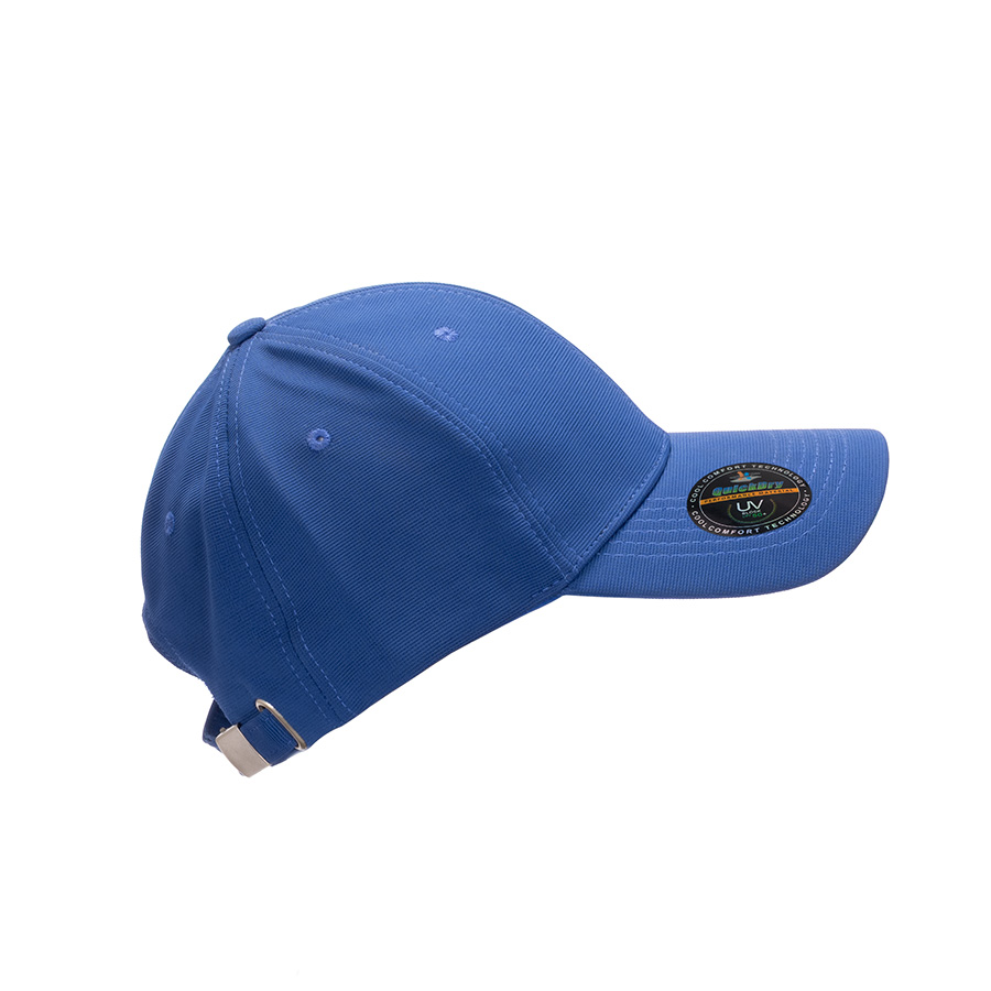Jockey con protección UV UPF 50+ - azul lateral