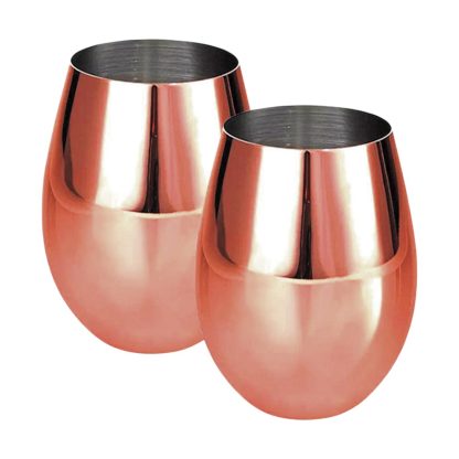 Set de Vasos Encobrizados