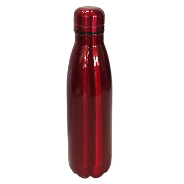 Botella térmica de acero en colores 500 ml - rojo